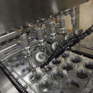Hot Sale Automatic <strong>Communion</strong> <strong>Cup</strong> Filling and Sealing Machine Jelly Juice Yogurt <strong>Cup</strong> Filling Machine for Water - Product Image 5