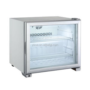 50L מסחרי מיני בר מקרר אדום שור מקרר זכוכית דלת מקרר קטן - Product Image 2