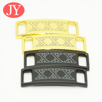 Lacet en métal doré brillant poli de haute qualité personnalisé Dubs Tag décorations de chaussures
