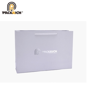 Trung Quốc bán buôn thực phẩm trắng Kraft khác nhau xử lý loại rượu túi giấy với logo riêng của bạn - Product Image 5