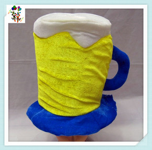 Cheap Foam Adult Fancy Dress Costume <strong>Drinking</strong> Mug Beer Party <strong>Hats</strong> HPC-1452 - Product Image 2