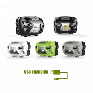 NEW Style USB Rechargeable Led Black Light <strong>Headlamp</strong> Waterproof, <strong>High</strong> <strong>Power</strong> Bright Factory Rechargeable Motion Sensor <strong>Headlamp</strong> - Product Image 3