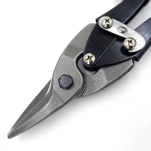 Kéo cắt kim loại bằng thép mạ thiếc, cán gốm hai màu, loại công nghiệp, có lưỡi răng cưa, kiểu đặc biệt - Product Image 2