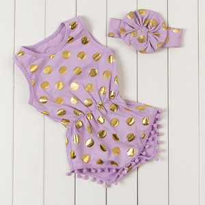2016 ropa de bebé rompen mamelucos de los bebés del bebé lactante ruptura de lentejuelas soleado burbuja - Product Image 6