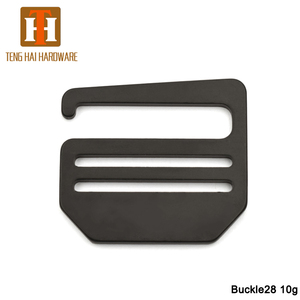 39mm धातु सीढ़ी ताला स्लाइडर buckles के लिए एल्यूमीनियम मिश्र धातु g हुक बकसुआ पट्टा - Product Image 4