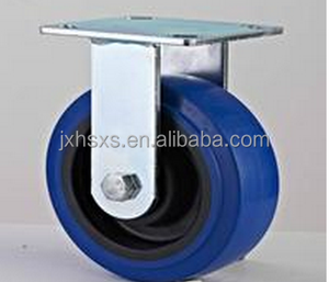 3'4'5'6'8'Blue elastische gummi <span class=keywords><strong>caster</strong></span> rad - Product Image 4