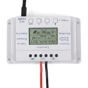 Intelligent power 10A 15A 20A 25A 30A 40A 50A 60 amp mppt solar charge controller