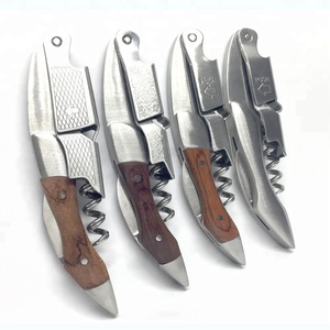 ที่เปิดขวดไวน์คุณภาพสูงทำจากสเตนเลสสตีลสีเงินแบบมืออาชีพกำหนดขนาดเองยี่ห้อ LH - Product Image 3