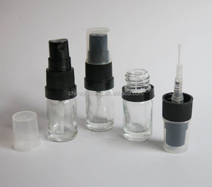 Haute qualité petit 5 ml parfum en verre transparent bouteille avec tamper evident plastique pulvérisateur - Product Image 2