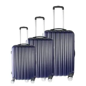 Vuelos de shell duro del ABS Carro de equipaje de viaje de caso con equipaje rodante maleta