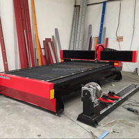 Machine de découpe plasma CNC avec système rotatif, coupe pour tuyaux métalliques,