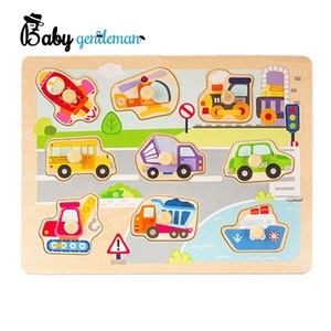 Personalized baby educational wooden puzzles words with pegs Z14179M - Product Image 6