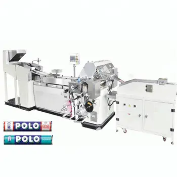 Multi Functionele Snoep Verpakkingsmachine Snoep Roll Wikkelen Machine