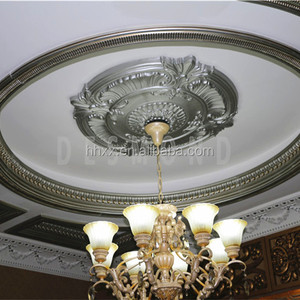 Rénovation intérieure, cercle de plafond de 1,5 m de diamètre pour la décoration d'hôtel, décoration de plafond en PU - Product Image 5