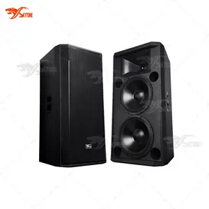 STX825 dual 15 profissional caixa de som, performance de palco ao ar livre alto-falantes de alta potência