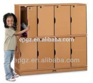 어린이집 가구 옷장 PVC 장난감 수납장, 유치원 가방 보관함 - Product Image 6