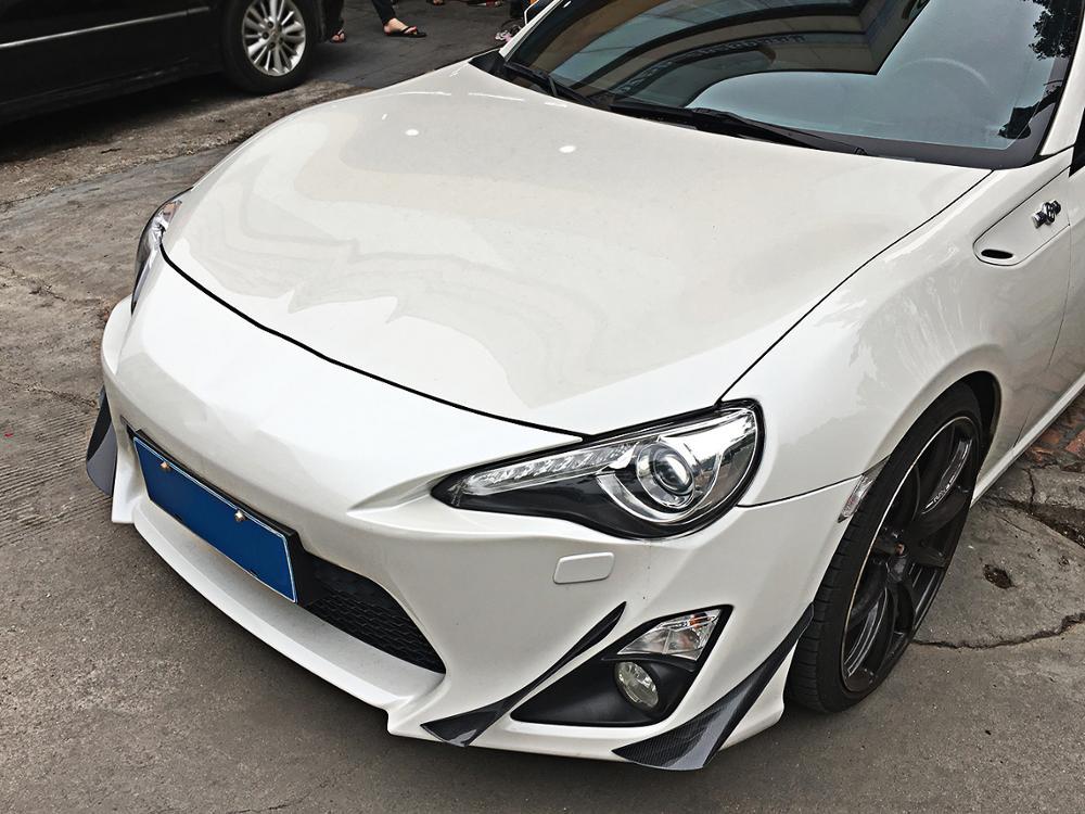 カーボンファイバー製 フロントカナード トヨタ 86/スバル BRZ