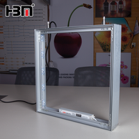 6000 Series Aluminium Extrusion Lightbox Photo Photo Cadre Seg Grade avec Service de Traitement de Coupe