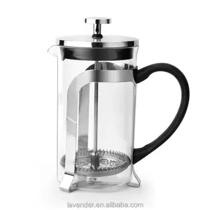 factory price elegant coffee pot tea maker 350ML 600ML 800ML 1000ML french press distributor wholesaler color box