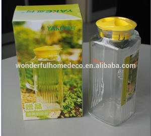 Hecho a máquina de agua de vidrio pote de jugo/vidrio hervidor de agua/tallada flor olla de vidrio conjunto - Product Image 1