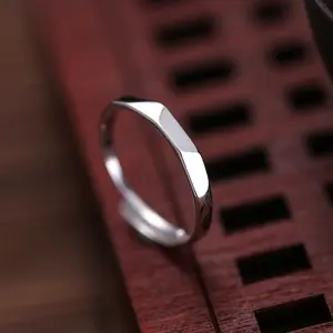 Vrouwen zilveren trouwring 925 sterling zilver glazuur ring ontwerpen