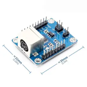 PS2 Keyboard Driver Module Serial Port Transmission Module