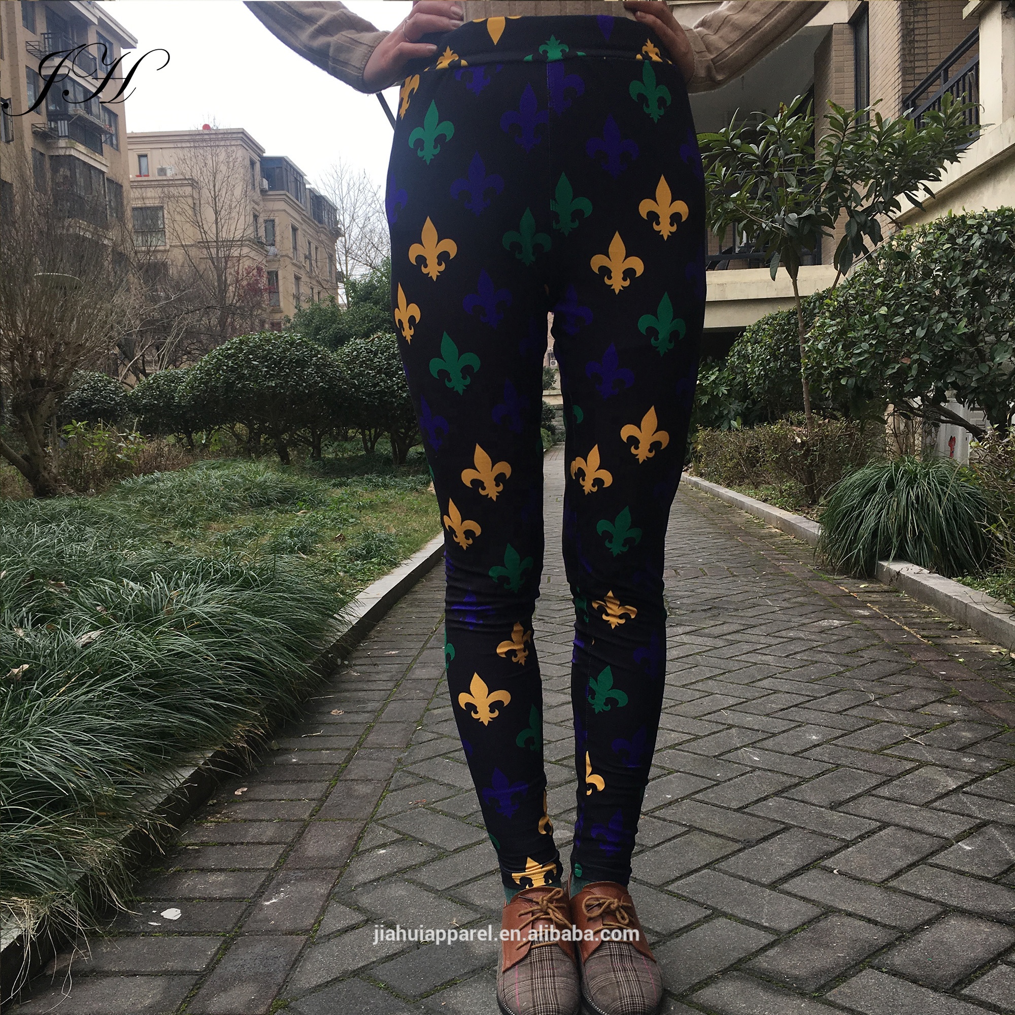 Leggings Wholesale Mardi Gras Pants Leggings Mardi Gras Leggings