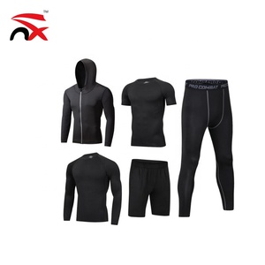 Set di <span class=keywords><strong>Abbigliamento</strong></span> Sportivo da <span class=keywords><strong>Palestra</strong></span> per <span class=keywords><strong>Uomo</strong></span>, 5 Pezzi, Vendita all'Ingrosso - Product Image 5