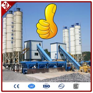 Klaar Mix Betonfabriek 90m3/H Band Transportband Fabriek Prijs Productielijn Met Motor Motor Versnellingsbak Plc China - Product Image 4