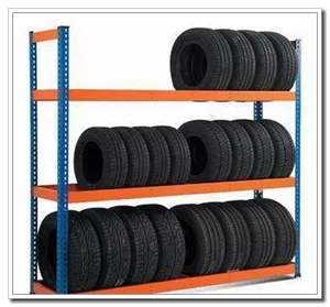 Industrial Heavy Duty Warehouse Steel Metal Car Tire Storage Rack