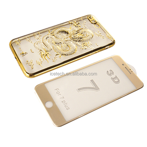 All'ingrosso nuovo fantastico 3D drago stile TPU flessibile custodia per <span class=keywords><strong>iPhone</strong></span> <span class=keywords><strong>7</strong></span> con vetro di protezione dello schermo - Product Image 2