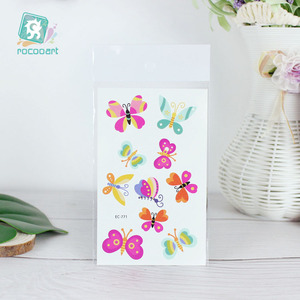 Mini conceptions de tatouage de papillon de <span class=keywords><strong>série</strong></span> Rocooart EC pour le tatouage temporaire d'enfants d'enfants - Product Image 6