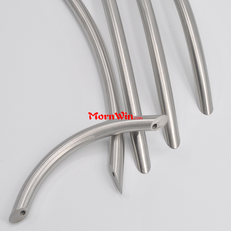 Stainless Steel Solid Bow Handle for Furniture Cabinet, C Type Ss304 Kitchen Handle
