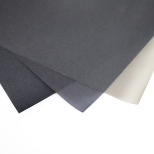 Pvc negro <span class=keywords><strong>opaco</strong></span> impermeable escarchado pegatinas etiqueta engomada del vidrio - Product Image 3