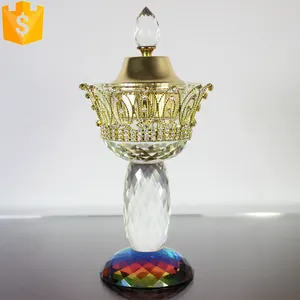 best seller home decorate crystal arabic incense burner