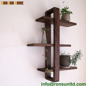 Étagère murale flottante pour plantes, personnalisable, empilable, décorative, en kit, à monter soi-même - Product Image 2