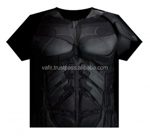 2018 Unisex Camiseta con cuello redondo personalizada de secado rápido de tela comprimida transpirable sólido informal para hombres sublimación Digital ecológica - Product Image 1