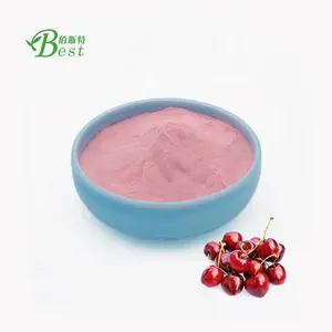 Pure concentrate sour cherry fruit juice powder