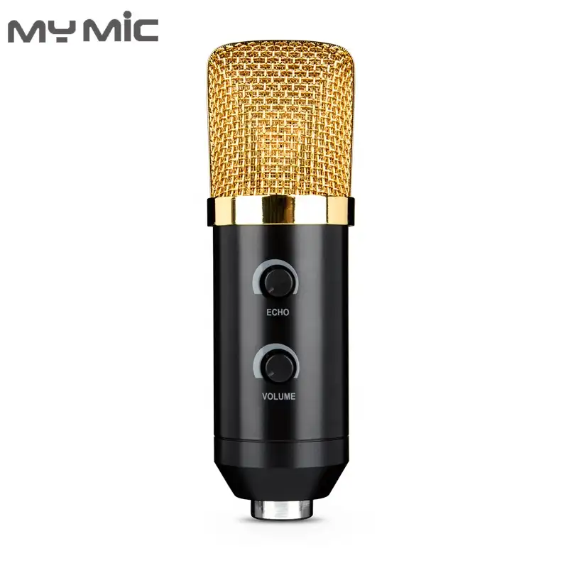 MY MIC New model BM700U Reverberation Condenser Recording Studio USB Microphone for Gaming Podcast with Tripod Stand