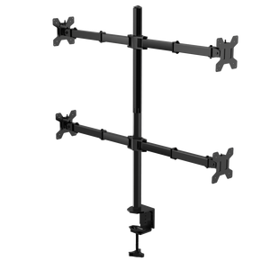 Supporto da Scrivania per Monitor Singolo MG con Braccio in Acciaio e Alluminio di Alta Qualità, Rotazione a 360°, VESA 75x75/100x100, Capacità 10 kg/braccio - Disponibile - Product Image 1