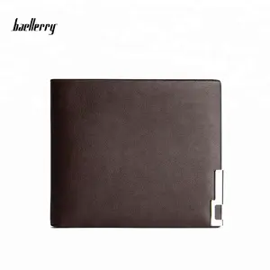 Baellerry High Quality Soft Leather Wallet Men Vintage Style Brand Male Purse Man Credit Card Holder Fashion Ultra-thin Wallets