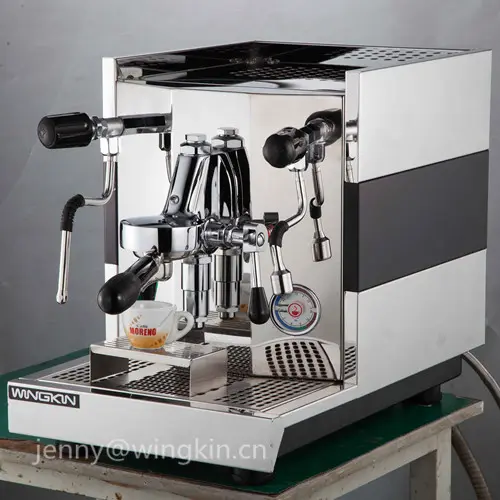 Hotselling Zwitserse Ontwerp WINGKIN Eli Commerciële Semi-automatische Professionele espressomachine