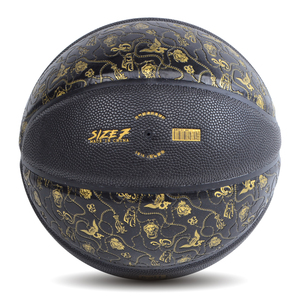 Precio competitivo negro oro frustrado como las pelotas de baloncesto