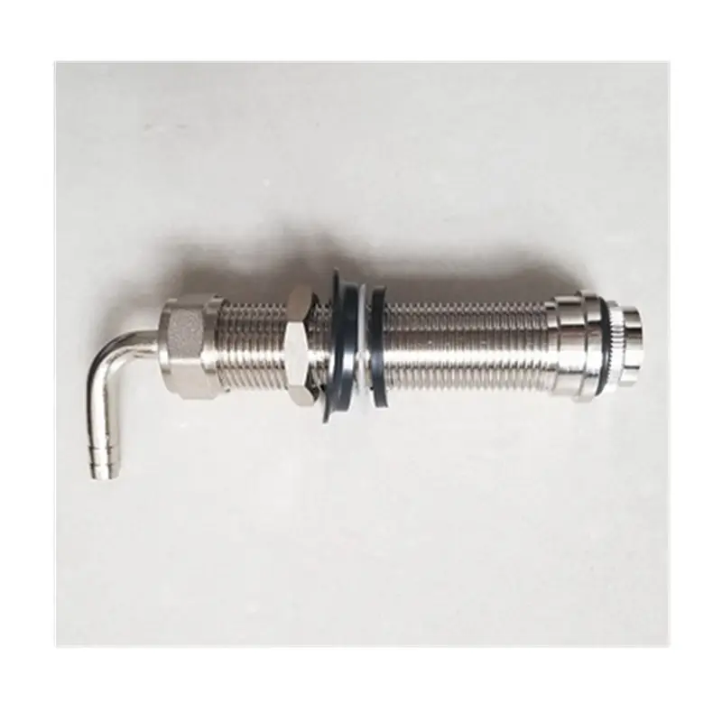 Extended Shank for Draft Beer Tap though wall part- long faucet shank bar accessories