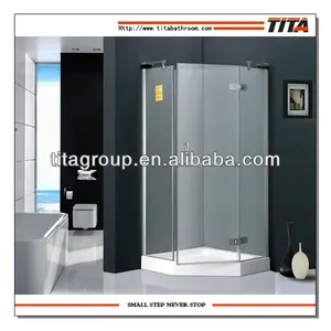 Hot sale simple modern high quality glass shower door