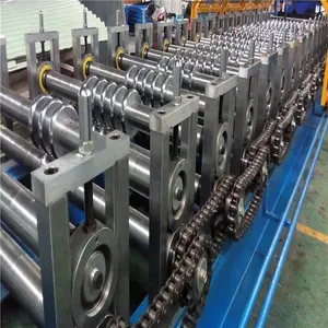 Steel Sheet Roof Sheet Roll Forming Machine With Pre-shearing 7.5KW Motor