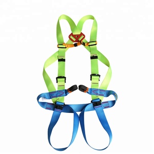 Harnais de sécurité complet XINDA, <span class=keywords><strong>ceinture</strong></span> réglable en polyester haute résistance, travaux de construction en plein air, escalade, <span class=keywords><strong>protection</strong></span> contre les chutes - Product Image 4