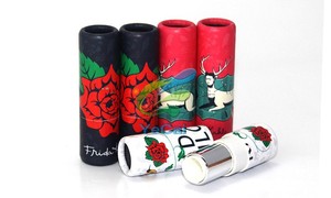 Muestra libre contenedor lápiz labial EOS LIP BALM caso vacío tubo de papel, luxuy tubos cosméticos - Product Image 6