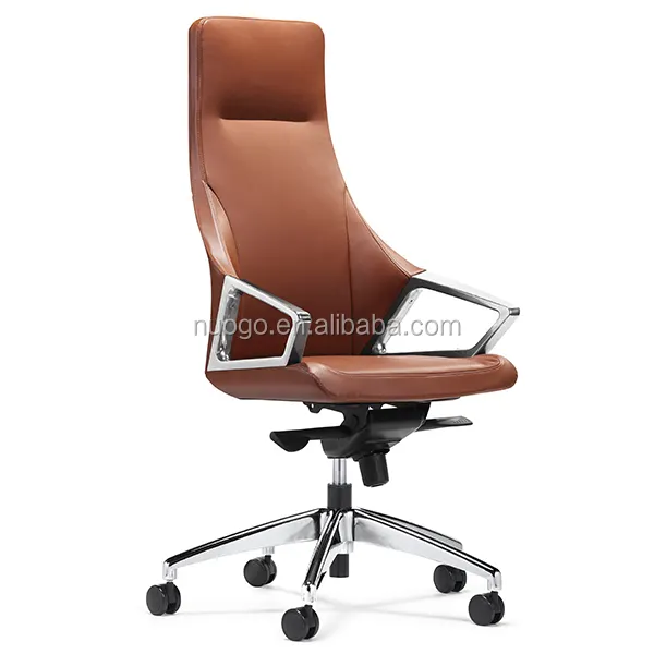 Chất Lượng Cao Thiết Kế Hiện Đại Mỹ Làm Việc Dài Trở Lại Ergonomic Máy Tính Cà Phê Da Bò Thật Phòng Hội Nghị Ghế Văn Phòng