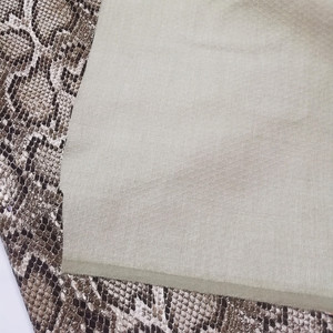 PU Da Nhân Tạo chất liệu cuero sintetico dung môi miễn phí pu da rắn in python kết cấu sinh thái cuir cho túi áo/quần áo - Product Image 6